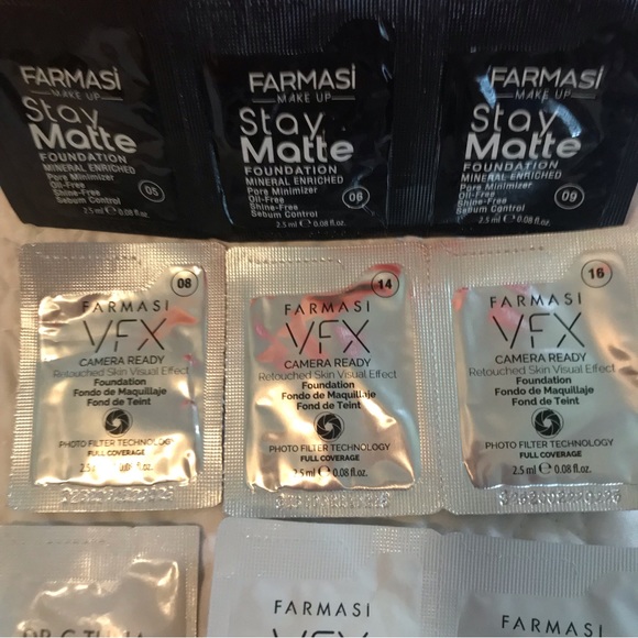 Farmasi sample’s and one VFX pro camera ready Primer and full size Sensi Wipes! - Picture 5 of 10